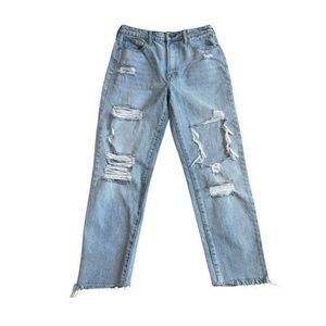 Alter’d state Jelly Jeans Distressed Light Blue Jeans